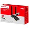 Mercusys AC1200 Wi-Fi Bluetooth adattatore PCIe MA30E dual band