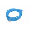 LANBERG PCU6-20CC-0300-B Cat6 U/UTP patch cord, 3 m, blu, confezione da 10