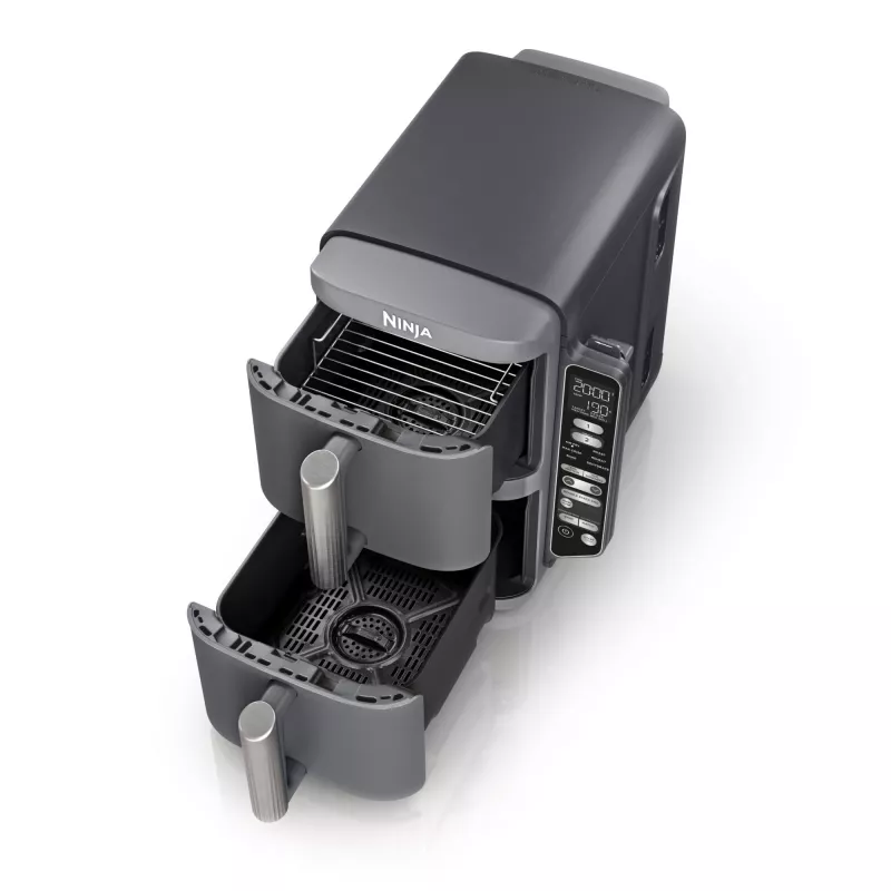 Ninja Double Stack XL friggitrice ad aria 2 scomparti con sonda di temperatura SmartCook 9,5 L SL451EU