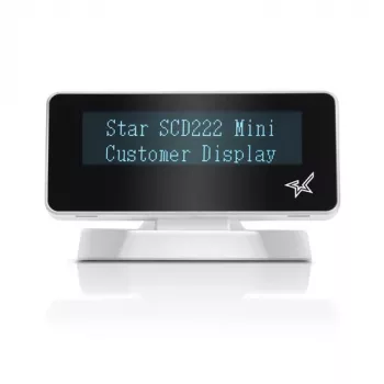 Display Star Micronics SCD222U 20 cifre USB 2.0 bianco