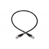Cavo di rete Extralink cavo patch LAN Cat.5e RJ-45 F/UTP 0,5 m nero
