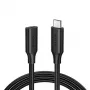 Ugreen 10387 cavo USB USB 3.2 Gen 2 (3.1 Gen 2) 1 m USB C nero