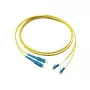 GoodConnections Cavo patch fibra ottica duplex OS2 (singlemode, 9/125) LC/SC, LSZH, polarità reversibile, 3 m