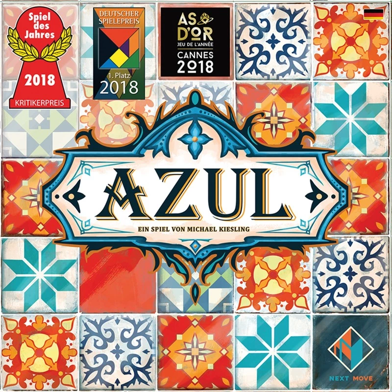 Gioco da tavolo Asmodee Azul — gioco per famiglie, gioco di strategia, consigliato dagli 8 anni