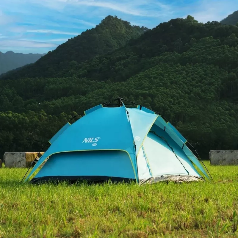 Tenda Shadow NILS Camp NC7819 per 3 persone blu