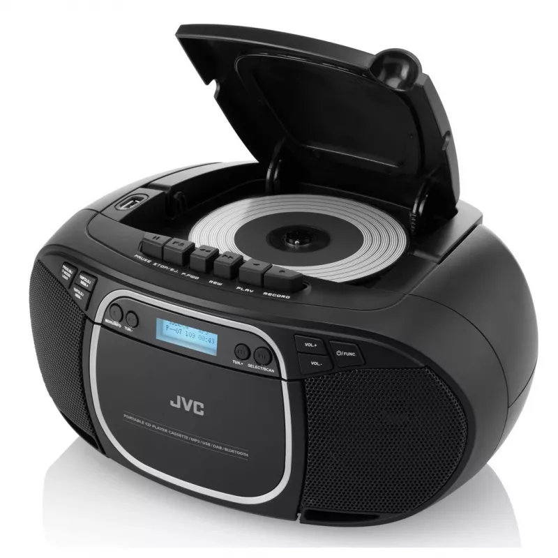 JVC RC-E561B-DAB lettore CD nero lettore CD portatile