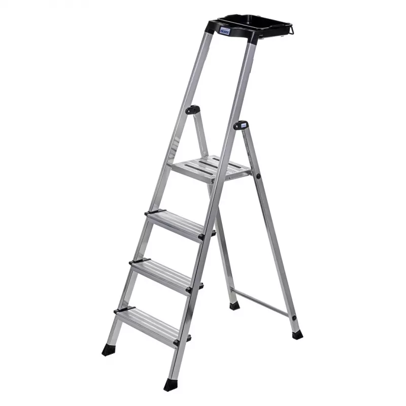 Scala pieghevole Krause Secury argento