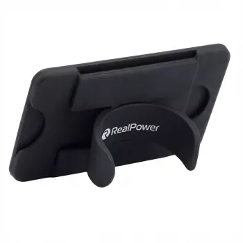 Supporto per smartphone RealPower + Smart Wallet (portacarte)