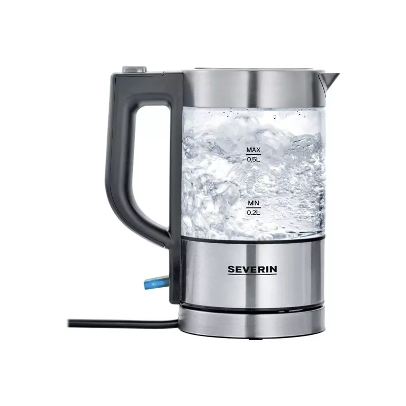 Severin WK 3472 bollitore 0,5 l argento 1100 W (WK3472)