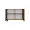 KAMARO 2D comodino stretto, colore cashmere