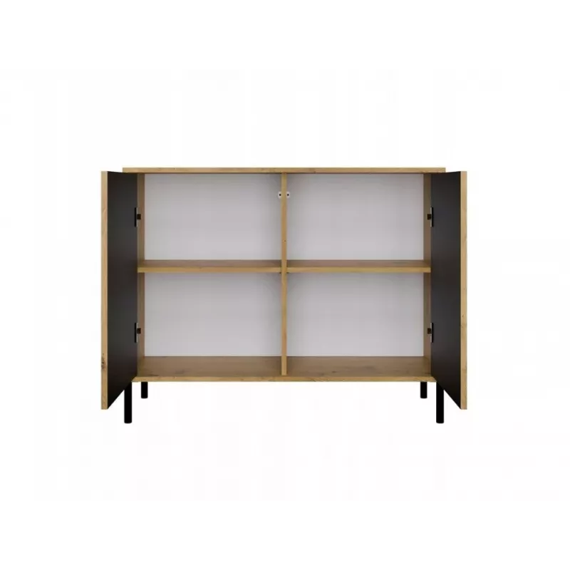KAMARO 2D comodino stretto, colore cashmere