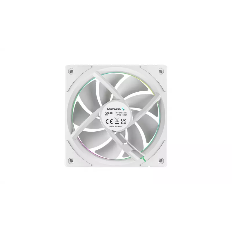 Ventola per case DeepCool FL12 SE WH 12 cm bianco 3 pezzi