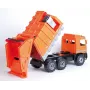 Camion della spazzatura giocattolo Lena Mercedes ZL-02026, 70 cm di lunghezza, veicolo giocattolo meccanico