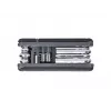 Multitool Topeak Hexus X nero acciaio inox 90mm