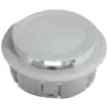 Presa a pavimento Bachmann Easy-Outlet 930.099, argento, montaggio a pavimento incassato