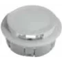 Presa a pavimento Bachmann Easy-Outlet 930.099, argento, montaggio a pavimento incassato