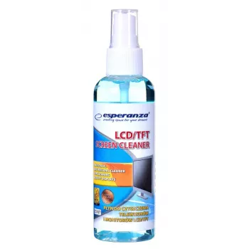 Kit di pulizia per schermi LCD/TFT/plasma Esperanza ES107, 100 ml