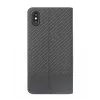 Custodia a libro per telefono Tellur Carbon per iPhone XS – nero