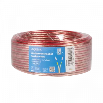 LogiLink CA1079 cavo audio trasparente 10 m (CA1079)