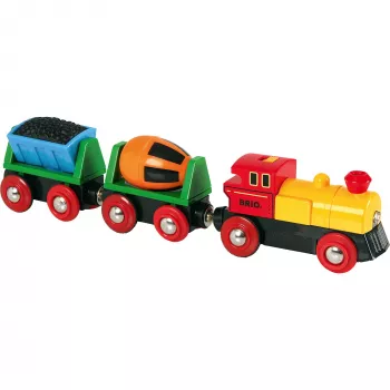 World Treno con locomotiva a batteria, veicolo giocattolo