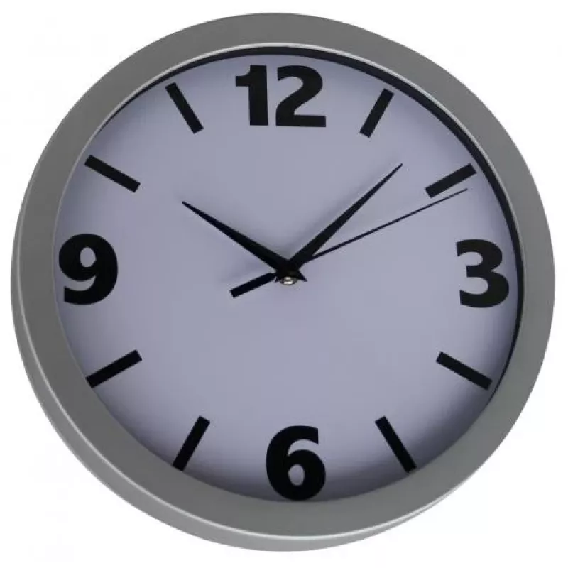 NXT orologio 13801 Small Numbers, Ø30 cm, orologio da parete, bianco