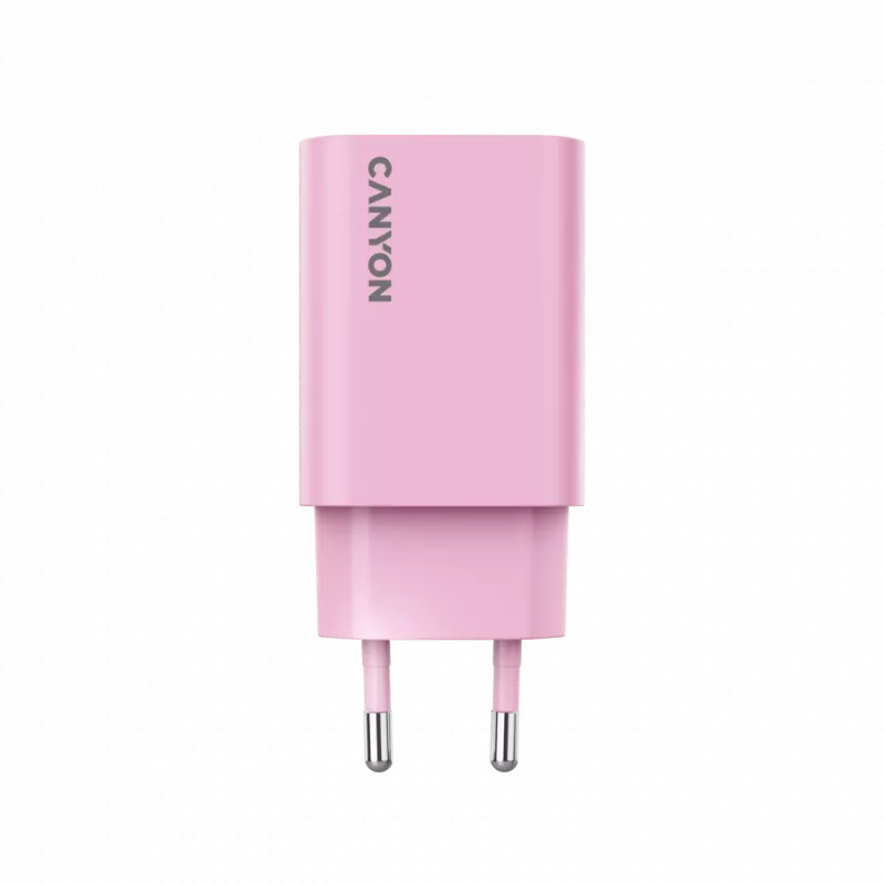 CANYON caricabatterie OnCharge 30CL Max Power 30W 1xPD EU rosa
