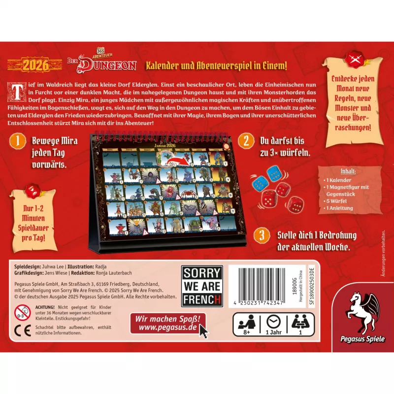 365 adventure – Der Dungeon (Edizione 2026), gioco di puzzle