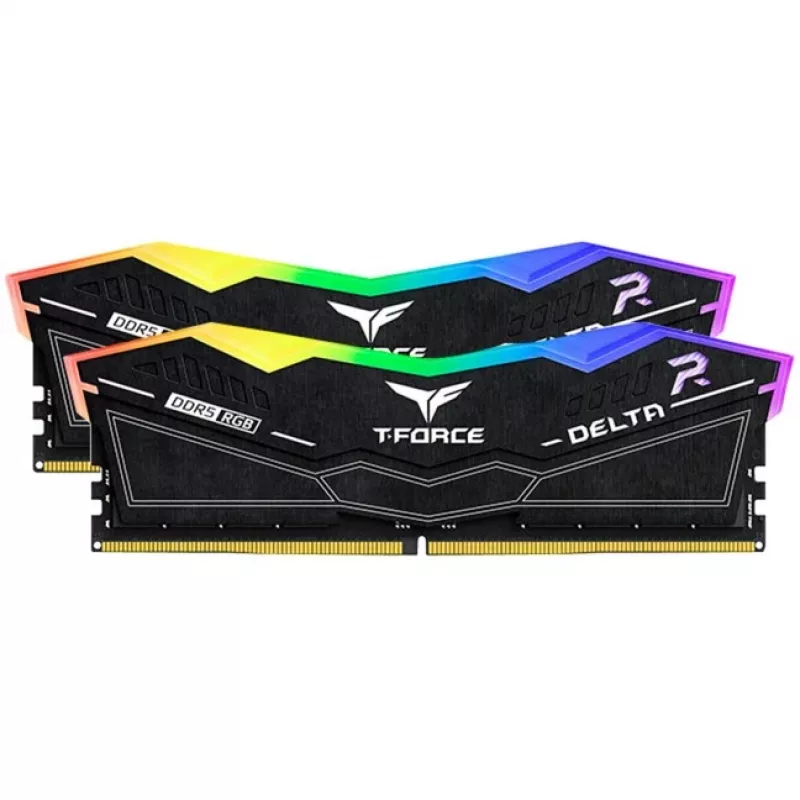 DIMM 64 GB DDR5-6000 (2x 32 GB) Dual-Kit, memoria nera, FF3D564G6000HC38ADC01, Delta RGB, INTEL XMP