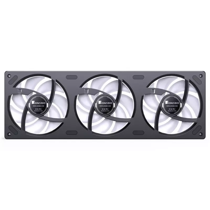 Ventola radiatore raffreddamento Jonsbo ZB-360 Reverse Blade PWM ARGB 360mm nero