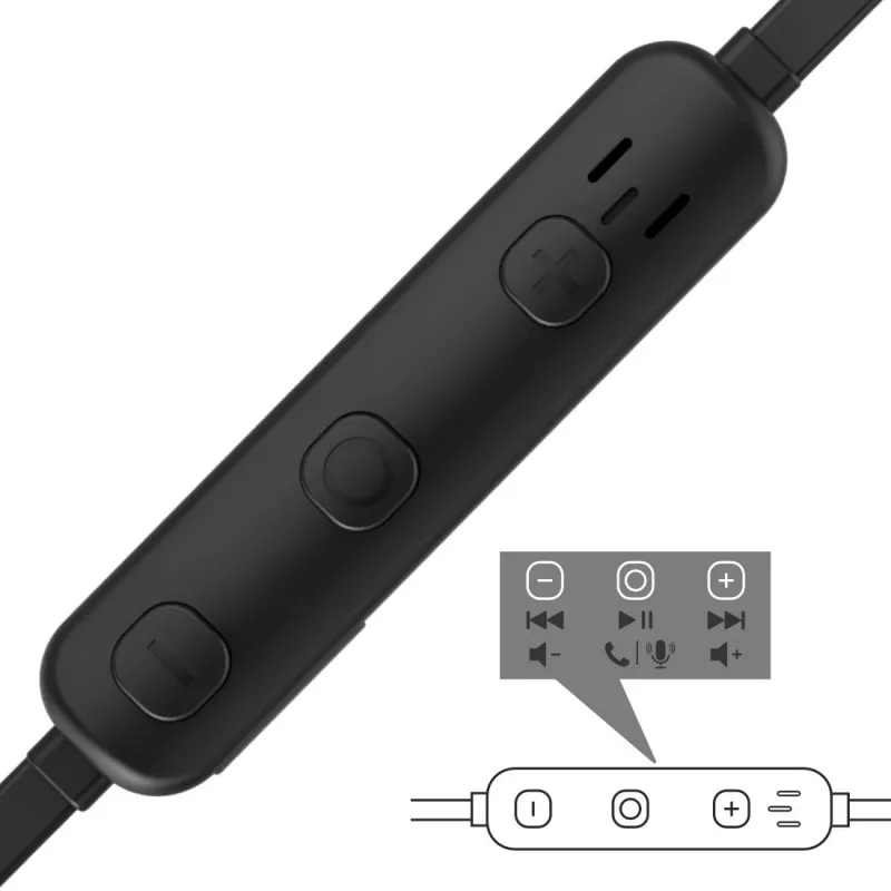 Cuffie Hama Freedom Run II wireless con archetto sport USB Type-C Bluetooth nere
