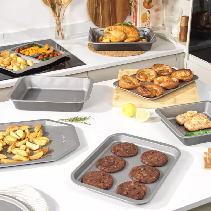 Accessorio da cucina Salter Chip Tray BW13672 antiaderente, lavabile in lavastoviglie