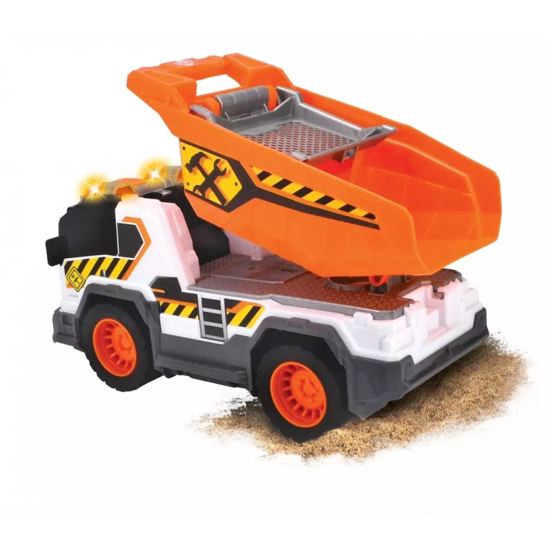 Camion ribaltabile 30 cm con luce e suono Simba