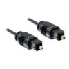 Cavo audio Toslink DeLOCK 82880 2 m nero