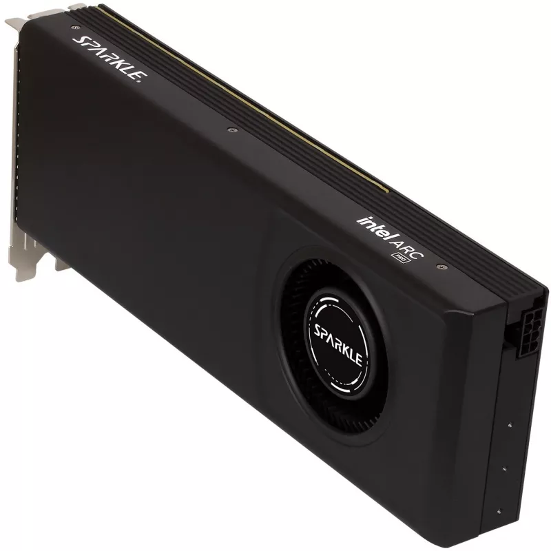 Scheda grafica Sparkle Arc Pro B60 Blower, Intel Arc Pro B60, 24 GB GDDR6, 192-bit, PCIe x8 5.0, 1 ventola