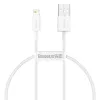 Cavo Baseus Superior Series USB a Lightning, 2,4A, 0,25m (bianco)