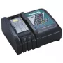 Makita DC18RC - Caricabatterie - 1 x carica batteria - per Makita DCS553, DGA514, DGA901, DHP453, DHP482, DHS630, DLW140, DLX3179, DML815, LXT DBN500 (DC18RC)