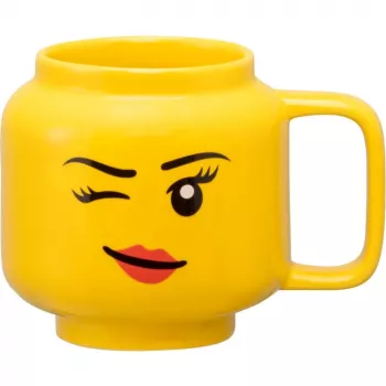 Tazza in ceramica room copenhagen Winking Girl Small gialla 40460803, 250–350 ml