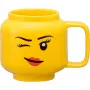 Tazza in ceramica room copenhagen Winking Girl Small gialla 40460803, 250–350 ml