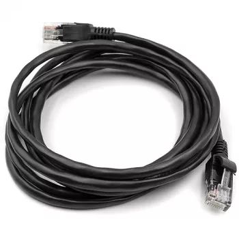 Cavo Cat5E UTP, 2 m, nero