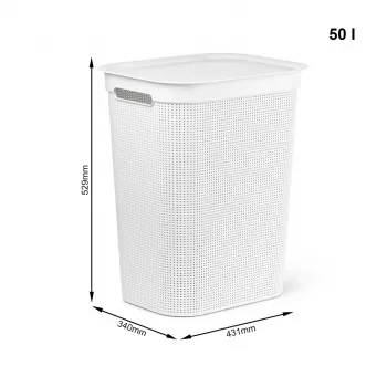 ROTHO Brisen - cesto portabiancheria - 50 l
