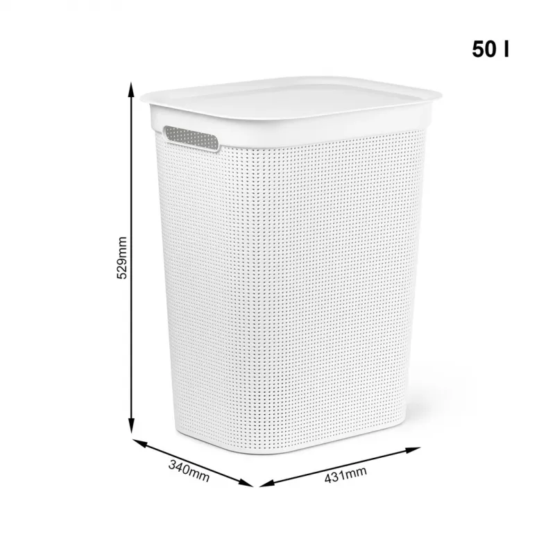 ROTHO Brisen - cesto portabiancheria - 50 l