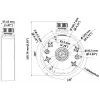 Scatola di giunzione Hikvision DS-1280ZJ-DM46 (nero)