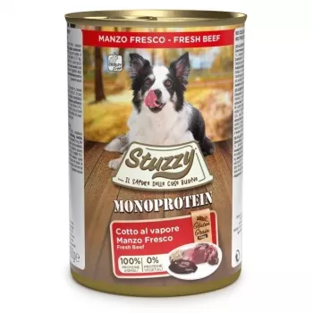 STUZZY Monoprotein manzo - cibo umido per cani - 400 g