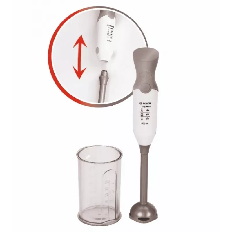 Frullatore Bosch con contenitore argento