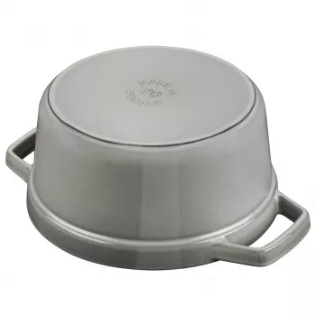 Staub 40509-312-0 pentola 5,25 L rotonda grafite, grigio