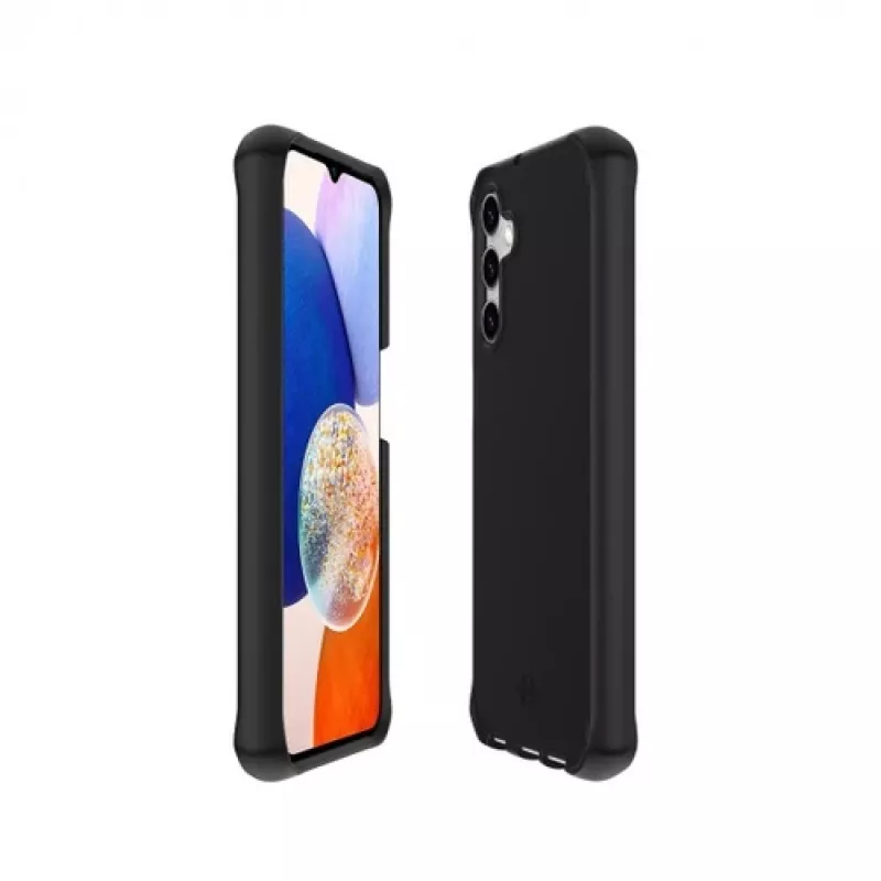 SPECTRUM_R custodia per GALAXY A15 4G A15 5G Solid nero MAT-SOFT borsa
