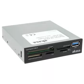 Lettore di schede Akasa AK-ICR-27 USB 3.2 Gen 1 (3.1 Gen 1) interno nero, grigio