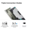 Tastiera meccanica Keychron Q1 Max 75% con Banana Switches, Carbon Black
