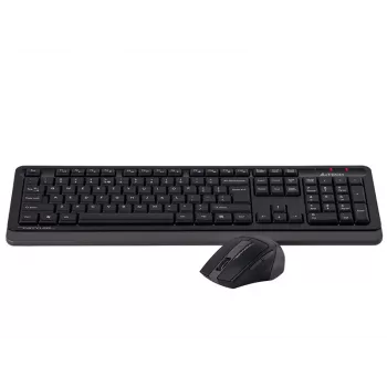 Mouse wireless A4Tech FStyler 47478 2.4G Nano grigio design ergonomico