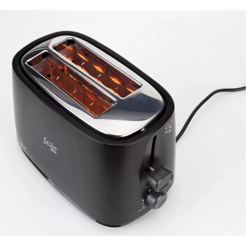 Tostapane JATA TT631 2 fette 750 W nero acciaio inox